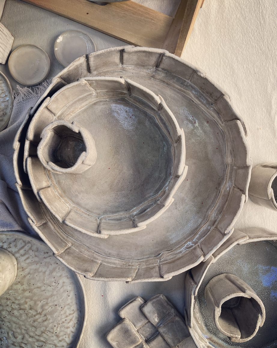 The Grey Collection|  All Sizes Grey Serving Bowls and Dishes | Tor Pottery