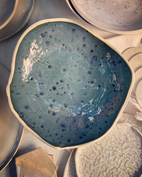 Signature Bowl | Peacock Blue | Tor Pottery